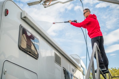 Red Deer Pressure Washing services - RVs and Trailers